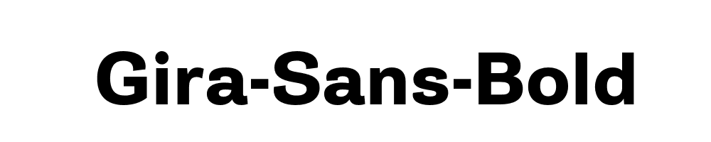 Gira-Sans-Bold