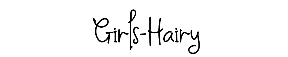 Girls-Hairy