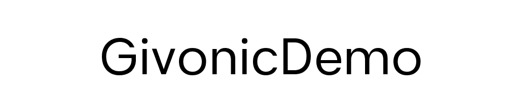 GivonicDemo