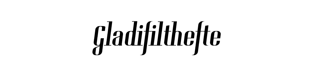 Gladifilthefte