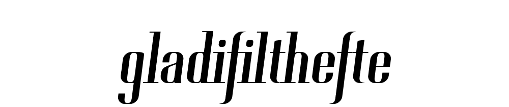 Gladifilthefte