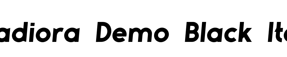 Gladiora-Demo-Black-Italic