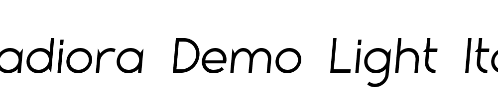 Gladiora-Demo-Light-Italic