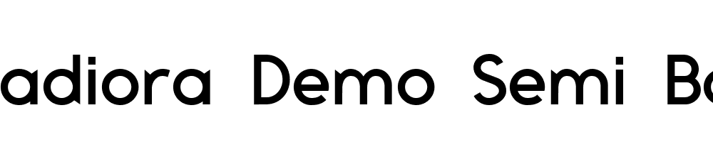 Gladiora-Demo-Semi-Bold