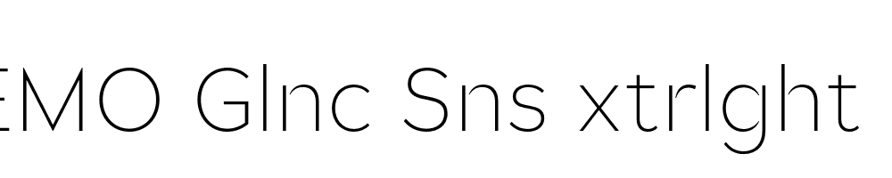 FSP DEMO Glnc Sns xtrlght Regular