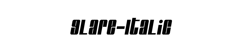 Glare-Italic