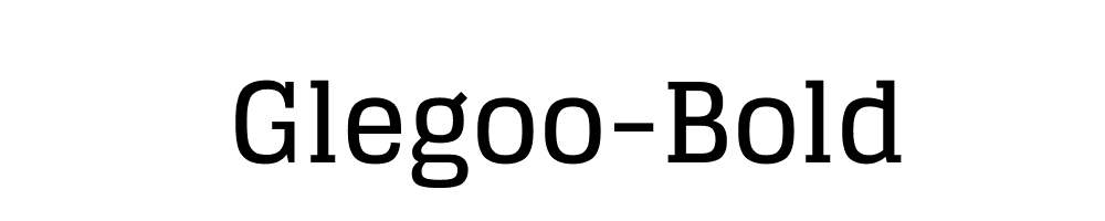 Glegoo-Bold