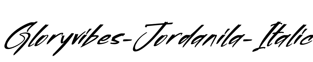 Gloryvibes-Jordanila-Italic