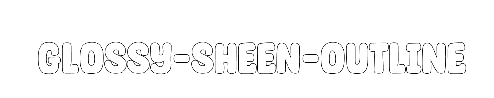 Glossy-Sheen-Outline