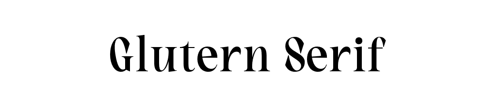 Glutern-Serif