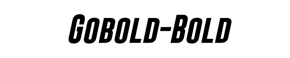Gobold-Bold
