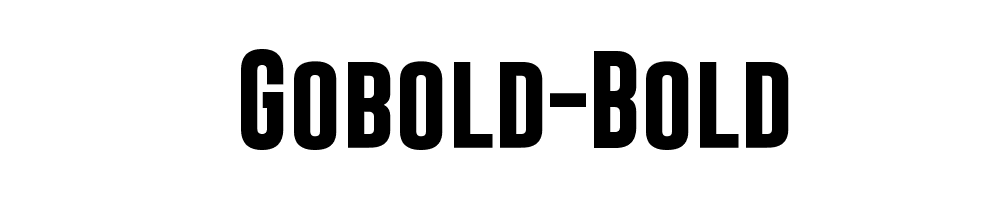 Gobold-Bold