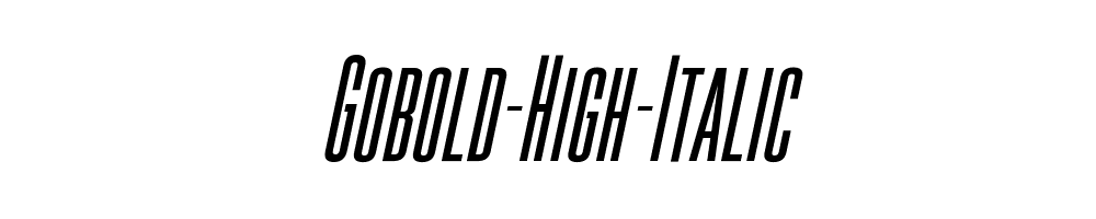 Gobold-High-Italic