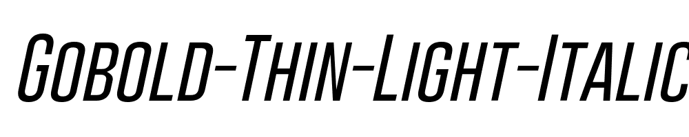 Gobold-Thin-Light-Italic