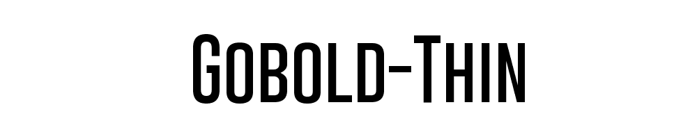 Gobold-Thin