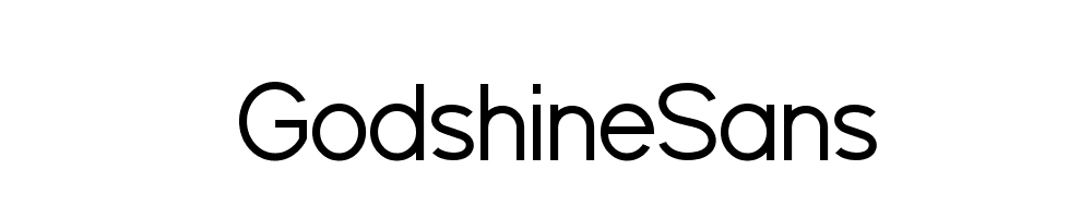 GodshineSans