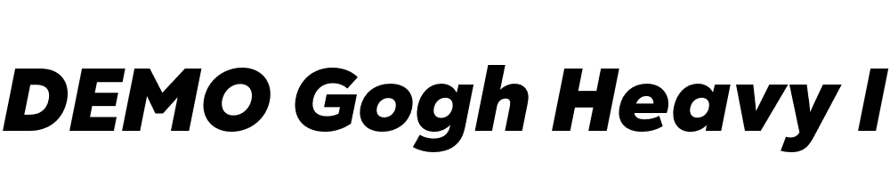 FSP DEMO Gogh Heavy Italic