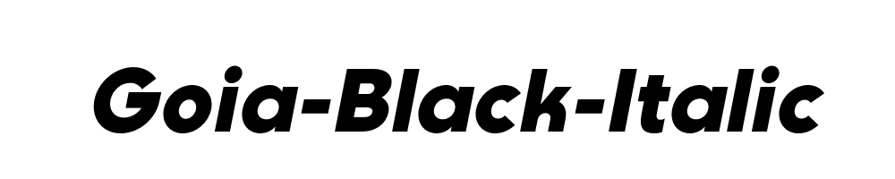 Goia-Black-Italic