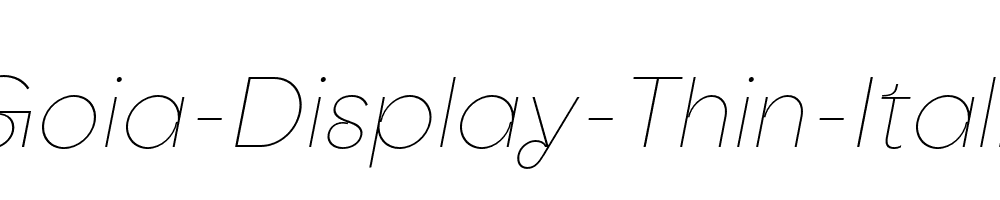 Goia-Display-Thin-Italic