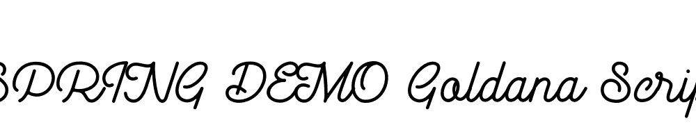  DEMO Goldana Script Script