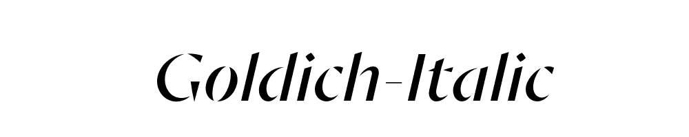 Goldich-Italic