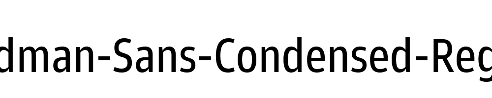 Goldman-Sans-Condensed-Regular