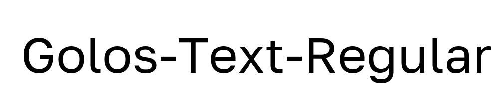 Golos-Text-Regular