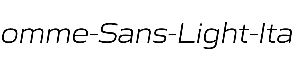 Gomme-Sans-Light-Italic