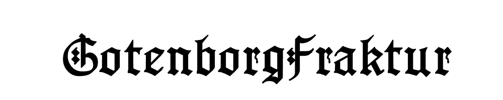 GotenborgFraktur