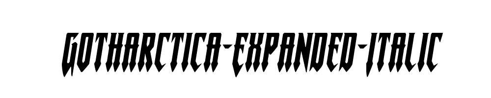 Gotharctica-Expanded-Italic