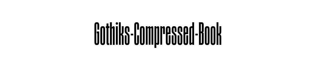 Gothiks-Compressed-Book