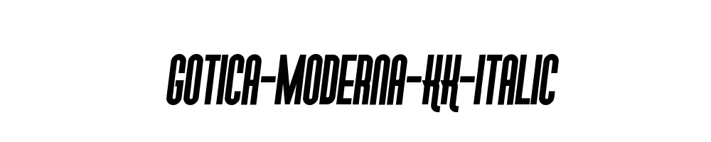 Gotica-Moderna-KK-Italic