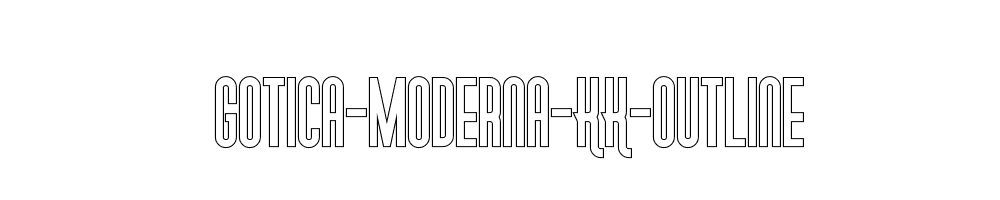 Gotica-Moderna-KK-Outline