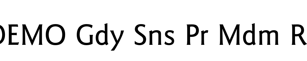 FSP DEMO Gdy Sns Pr Mdm Regular