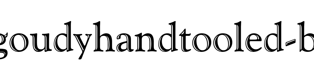 Goudyhandtooled Bt