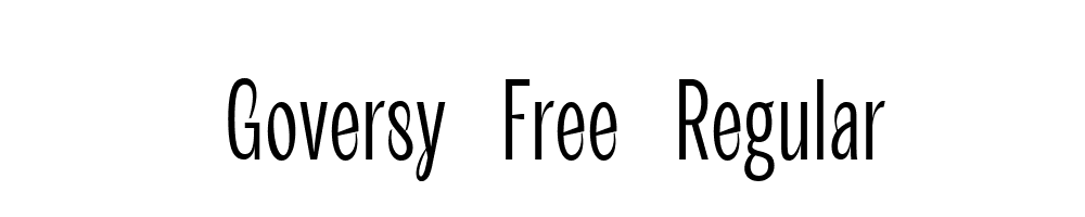 Goversy-Free-Regular