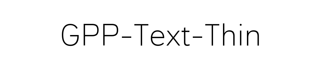 GPP-Text-Thin