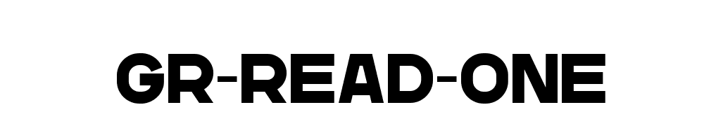 GR-Read-One