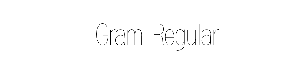 Gram-Regular