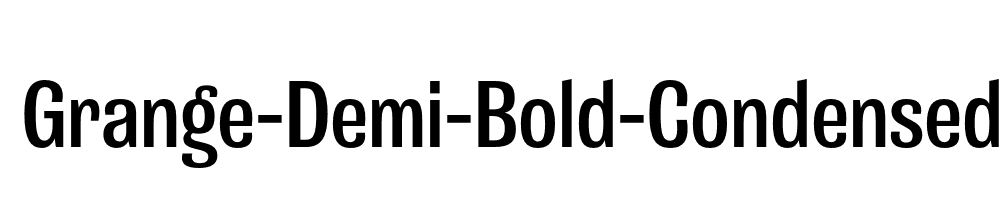 Grange-Demi-Bold-Condensed