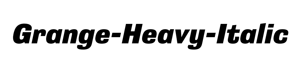 Grange-Heavy-Italic