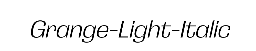 Grange-Light-Italic