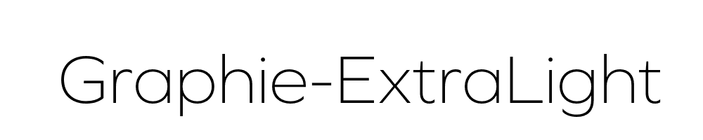 Graphie-ExtraLight