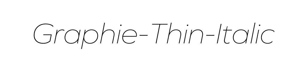 Graphie-Thin-Italic