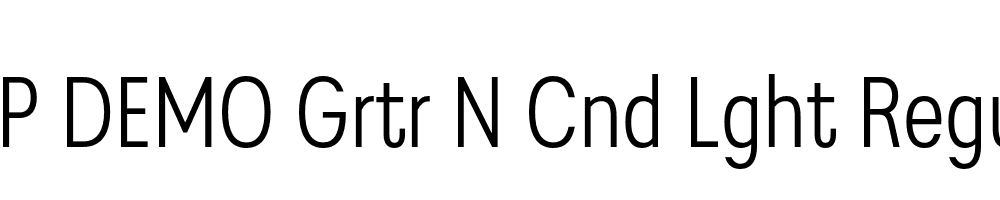 FSP DEMO Grtr N Cnd Lght Regular