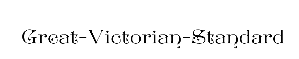 Great-Victorian-Standard