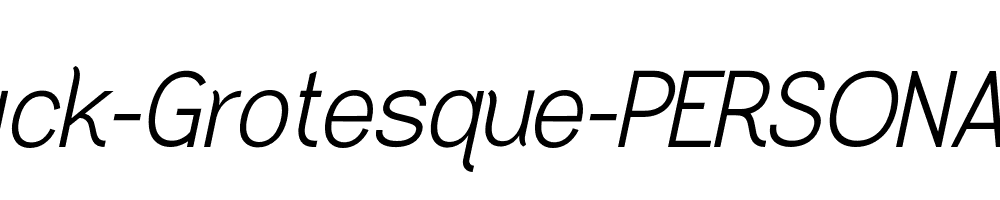 Greback-Grotesque-PERSONAL-Italic