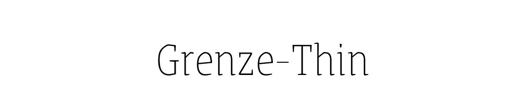 Grenze-Thin