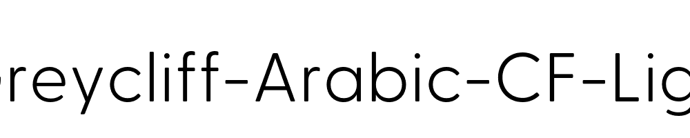 Greycliff-Arabic-CF-Light