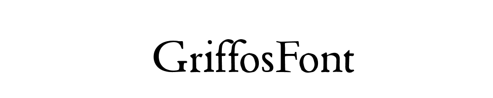 GriffosFont